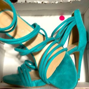 Open Toe Pump Heel Sandals